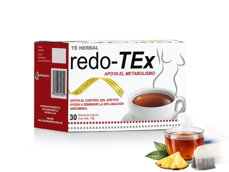Red-Tex Health and Wellness Herbal Tea from Mexico